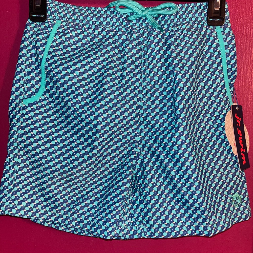 NWT Jr. Swim Geometrical Swimming Shorts